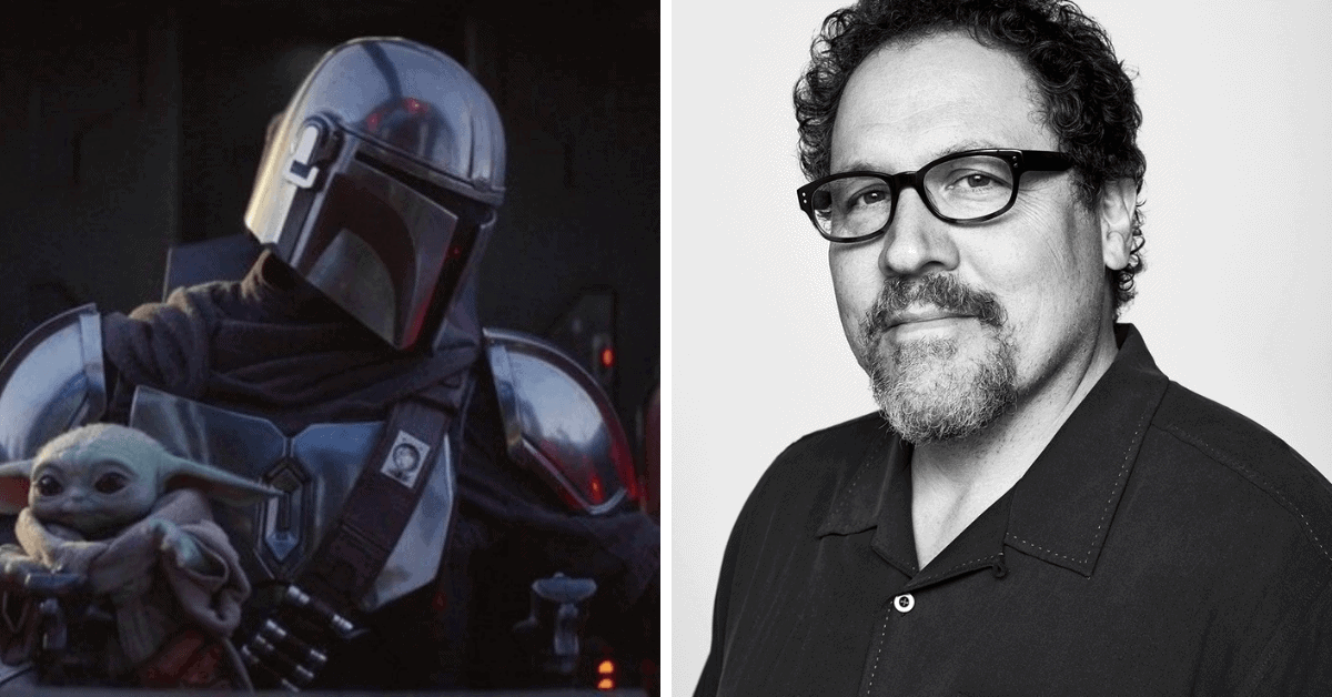 Jon Favreau (Right) The Mandalorian (Left)