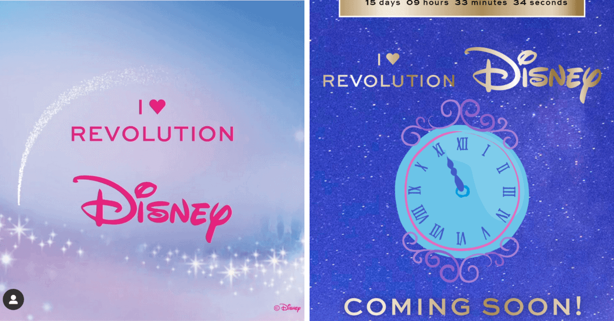Disney and I heart Revolution Makeup Collaboration
