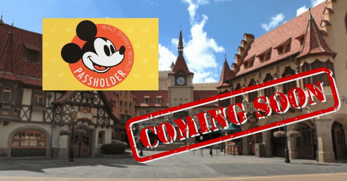 An Image for New Annual Passholder with a Coming Soon Sign