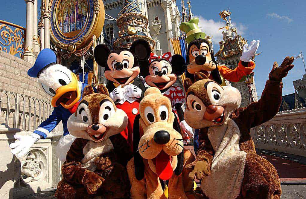 disney parks characters