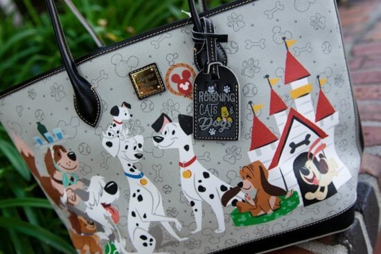 Disney dog fabric dooney best sale and bourke