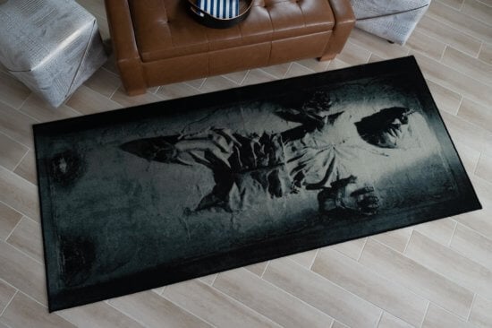 Han Solo in Carbonite Area Rug