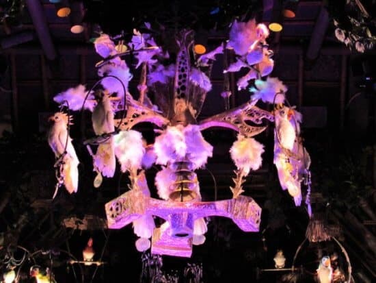 the enchated tiki room at disneyland