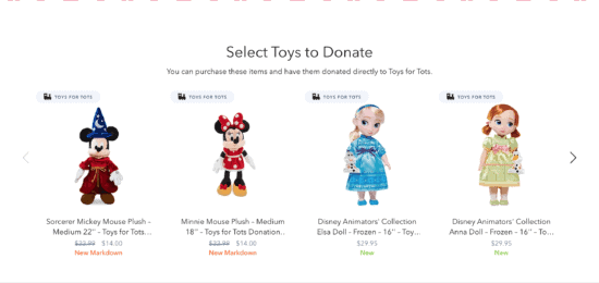 Disney/Toys for Tots