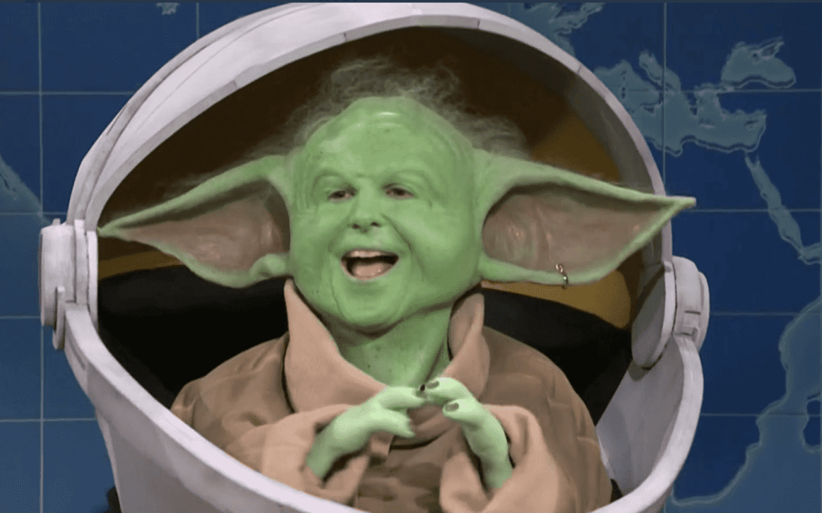 'Baby Yoda' Calls Out Baby Groot on SNL - Inside the Magic