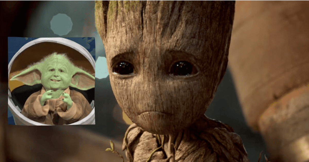 snl baby yoda baby groot