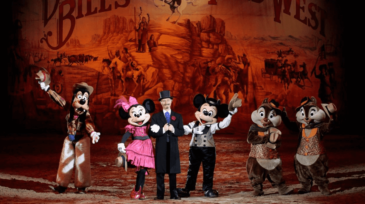 wild west show disneyland paris
