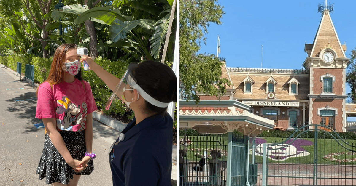 theme parks covid testing