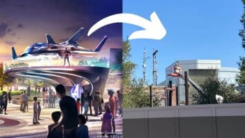 Avengers Campus Then & Now