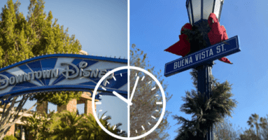 will disney change its operating hours due to new curfew mandates?