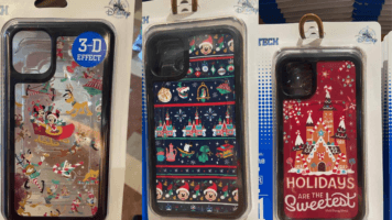 Disney holiday phone cases