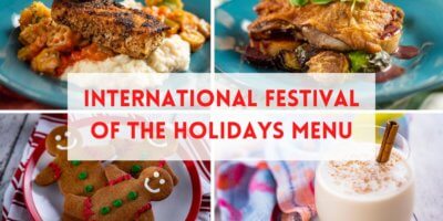 EPCOT's 2020 International Festival Holiday Menu