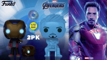 Tony Stark glow in the dark funko pop