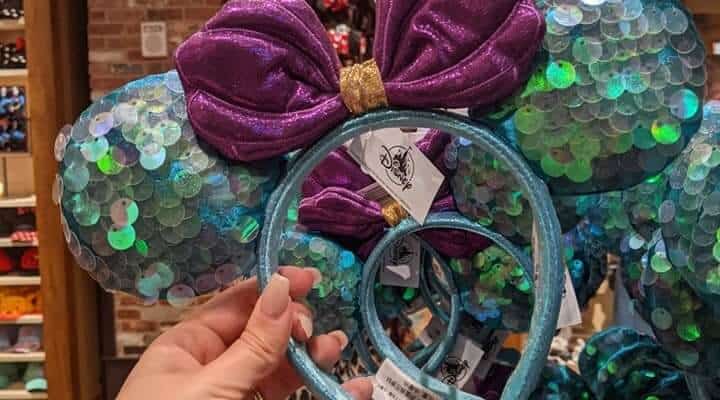Little Mermaid Minnie ears