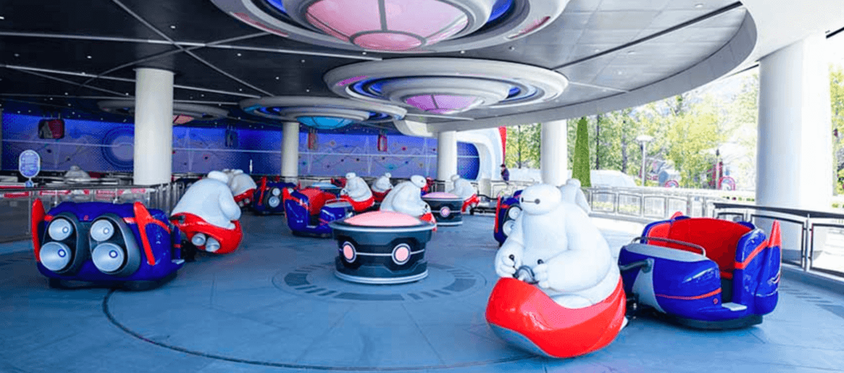 happy ride with baymax