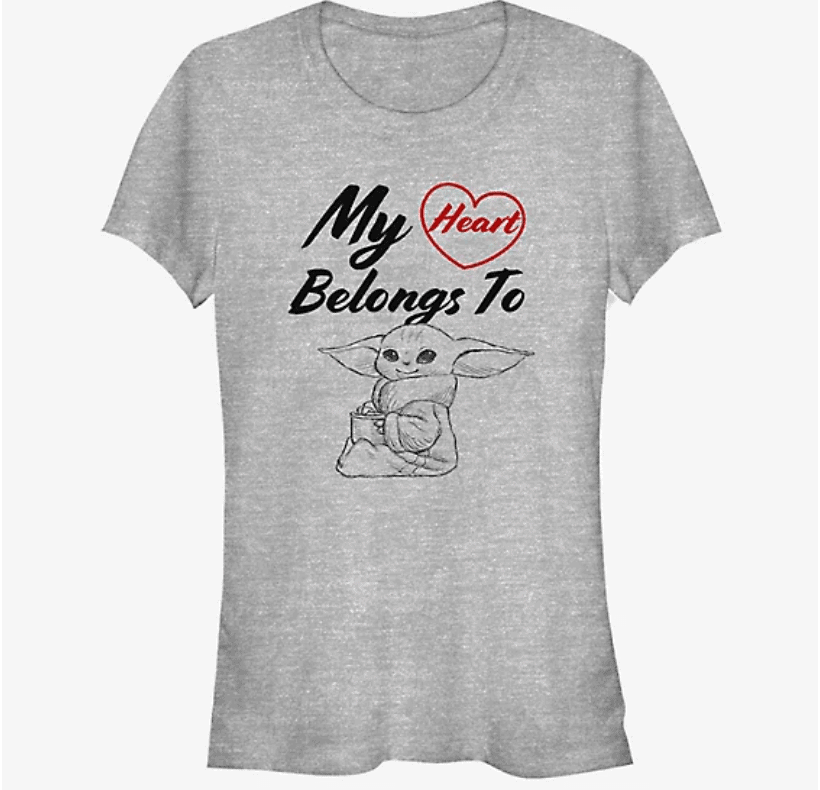 Grogu Tees Have Our Heart This Valentine