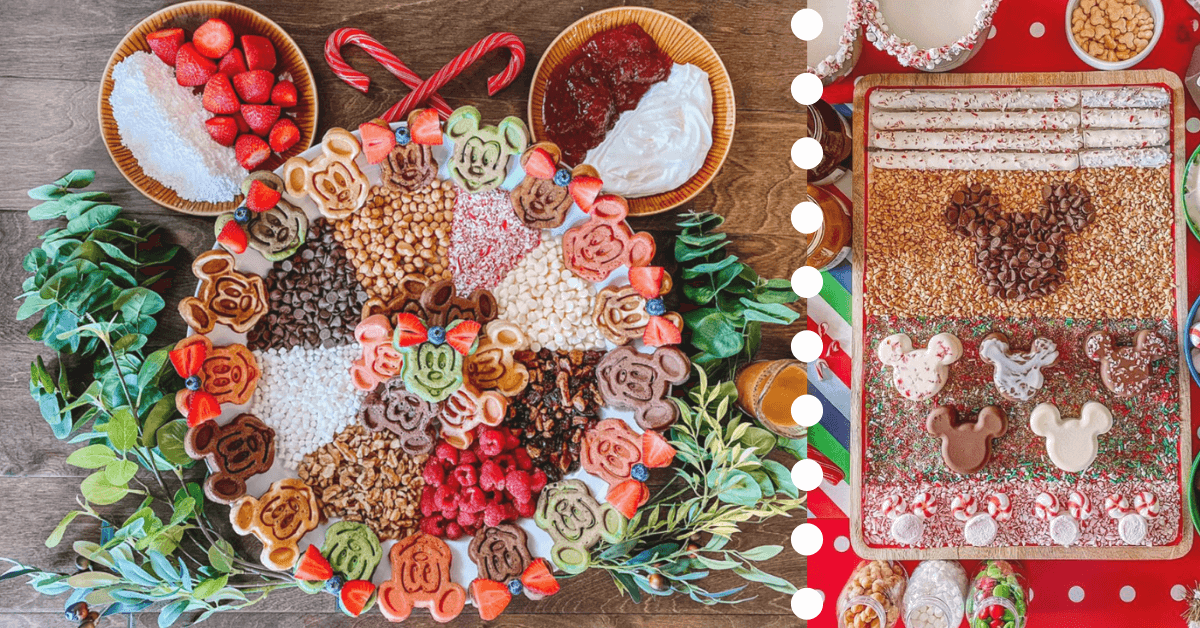 Disney Holiday Charcuterie Boards