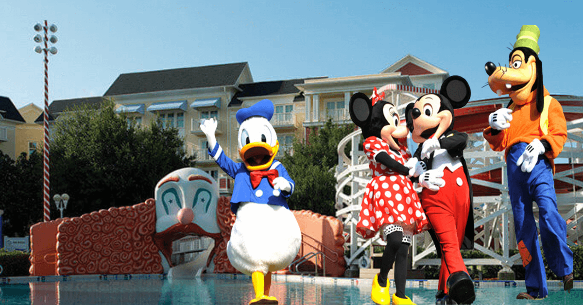 disney boardwalk pool