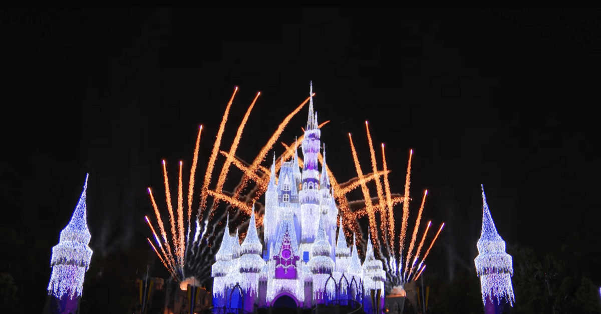 Minnie's Wonderful Christmastime Fireworks