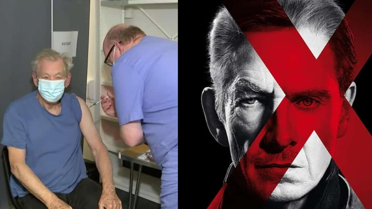 Marvel Actor Receiving a Vaccine