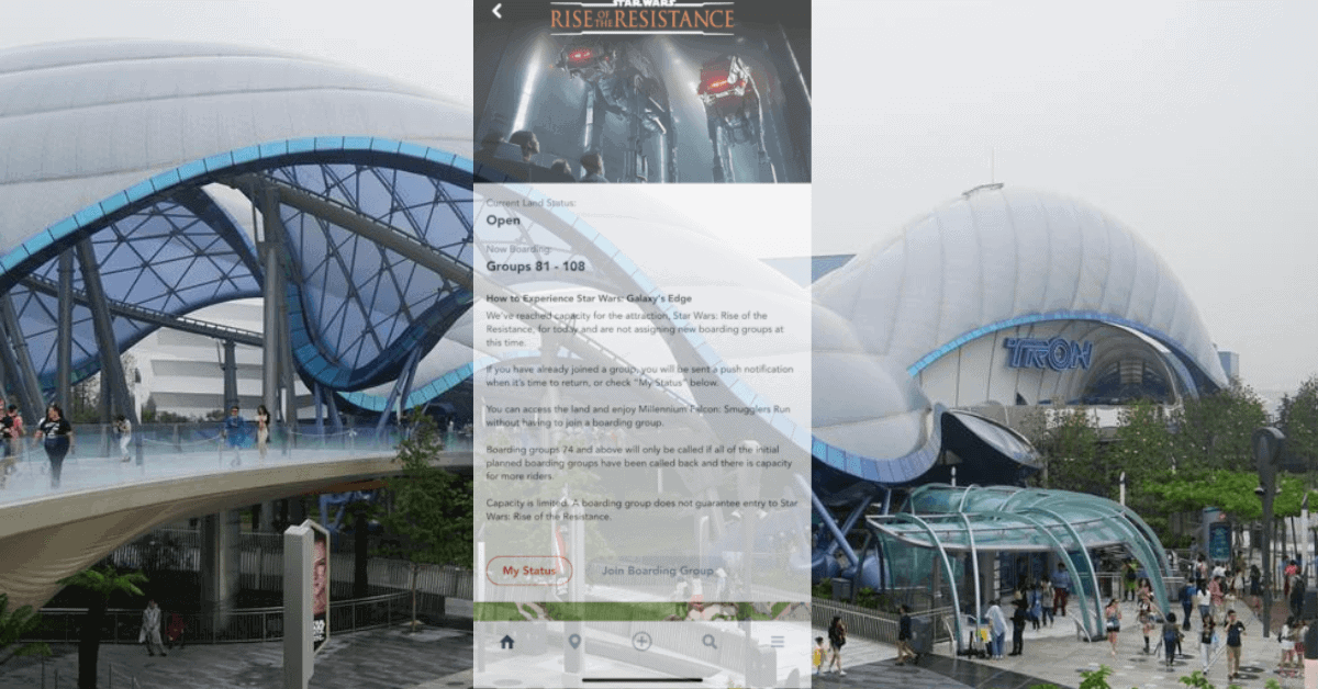 TRON Coaster Shanghai Disneyland