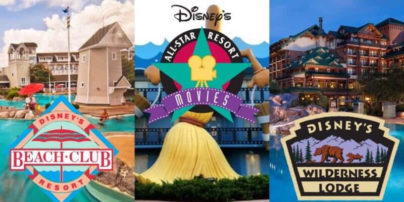 A sign of Disney's All-Star Resort Movies
