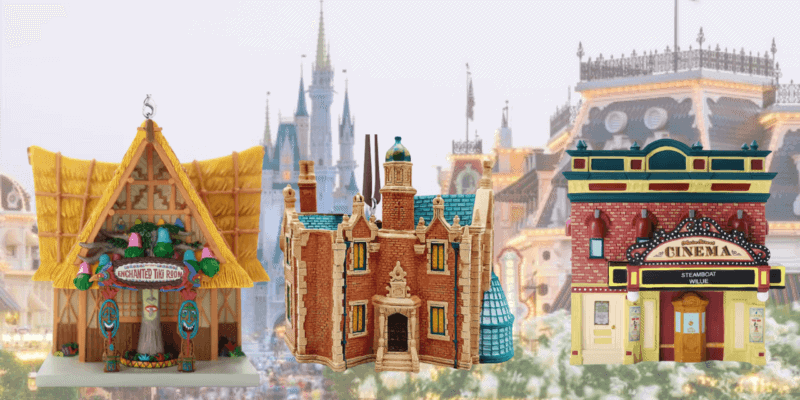 Disney attractions ornaments