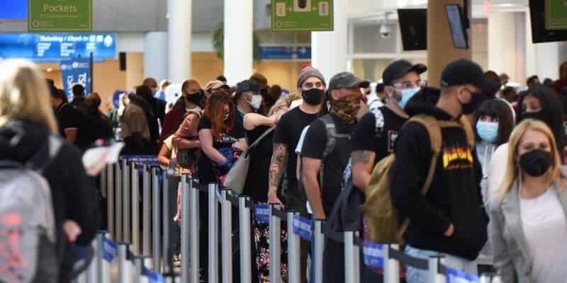 A Group of People In a Queue