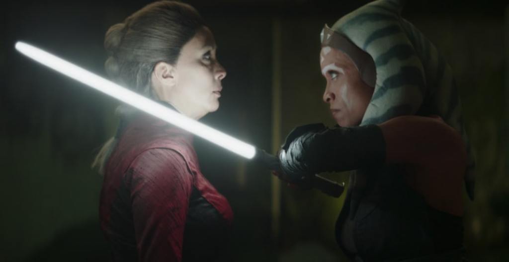 morgan elsbeth (left) and ahsoka tano (right)