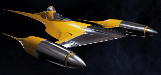 star wars naboo starfighter