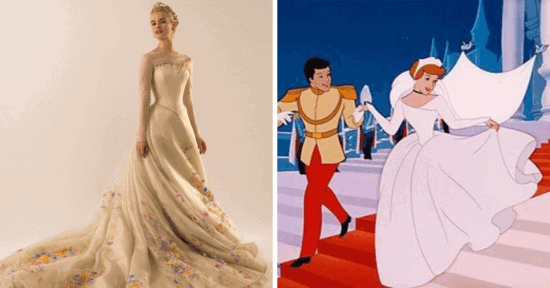 disney cinderella wedding dress movie