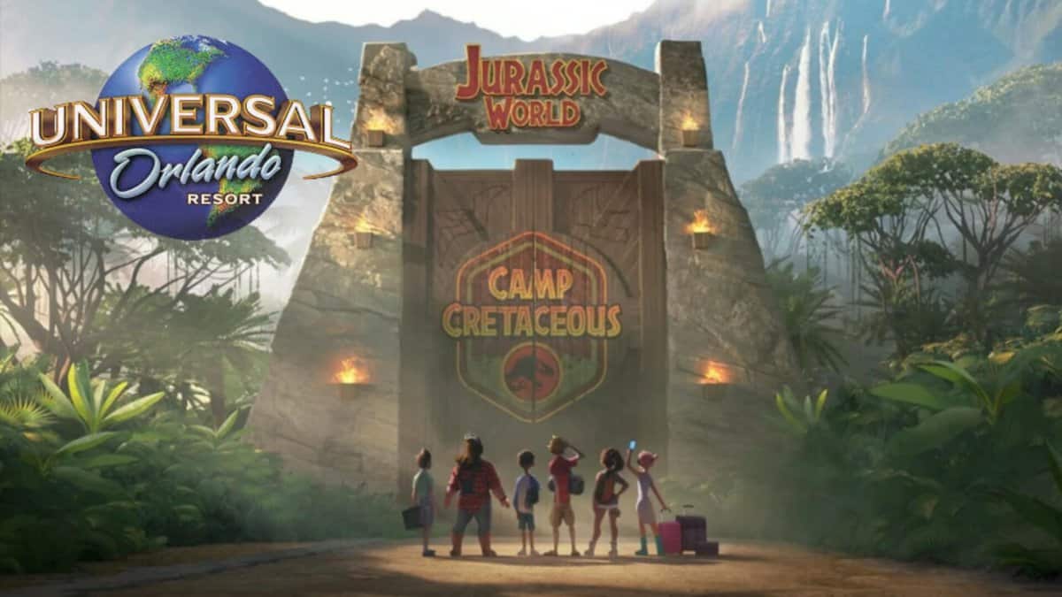 Jurassic World Entrance