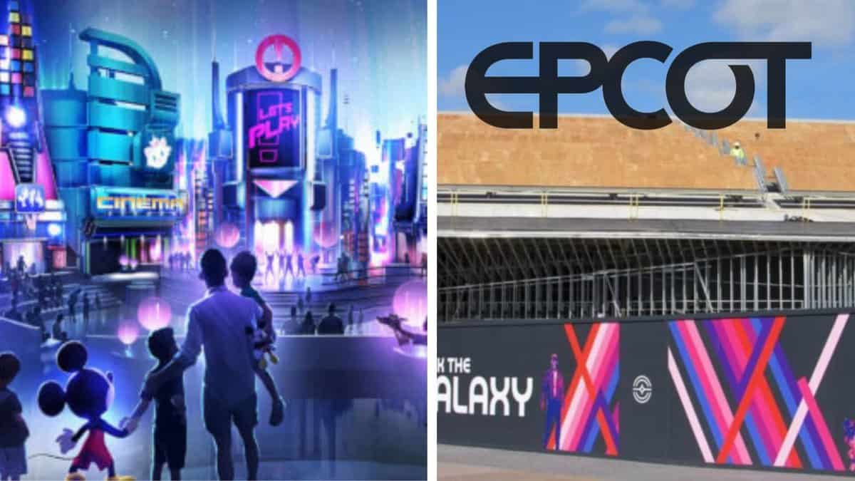 A group of people in EPCOT