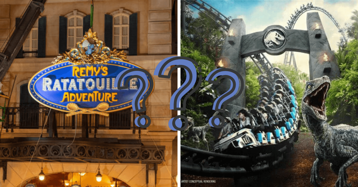 Disney and Universal Attractions