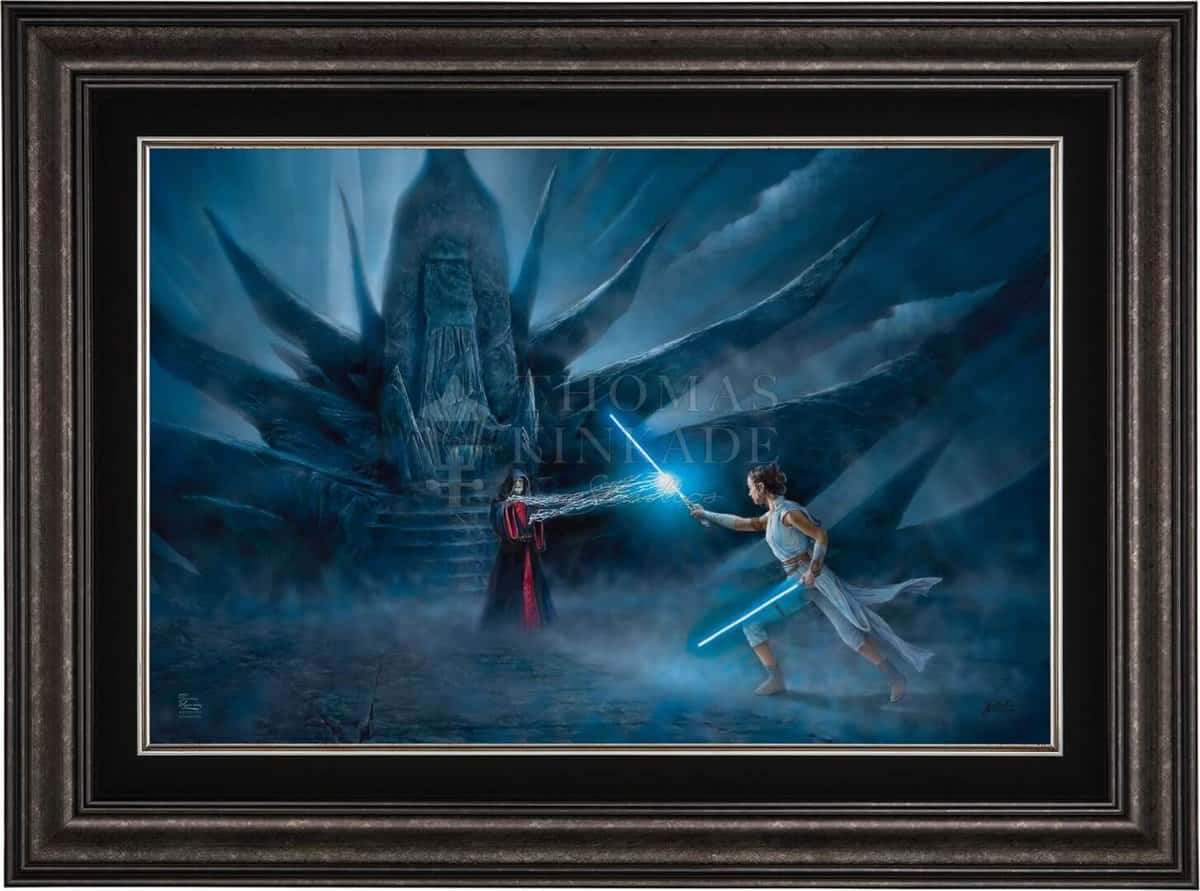 New Star Wars Painting Released At EPCOT Festival Of The Arts Enter Canvas Reyawk Drkptr