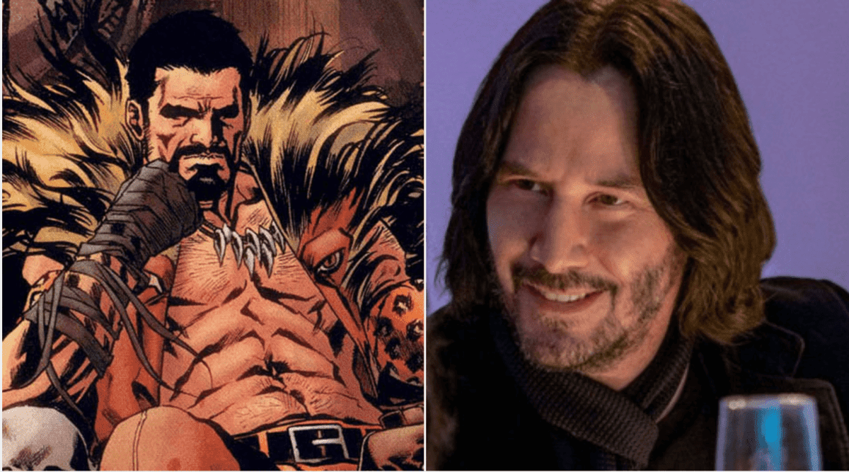 kraven the hunter keanu reeves