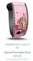cake castle magicband wdw