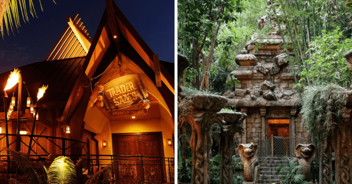 Trader Sam's and Indiana Jones Projection Mapping