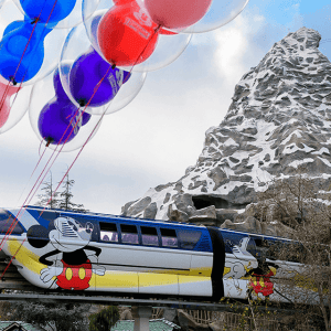 matterhorn and monorail disneyland