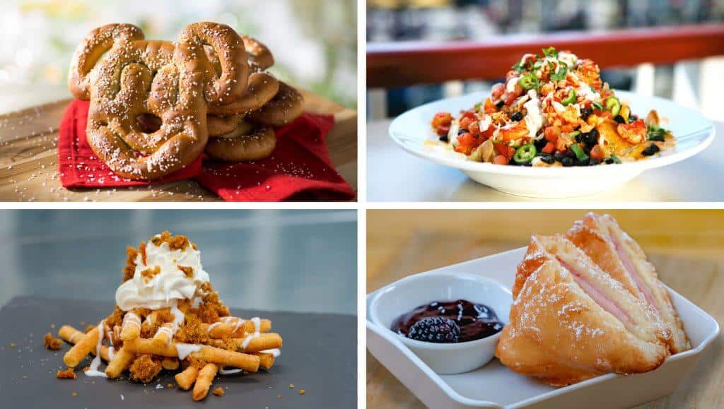 Several different types of food on a plate