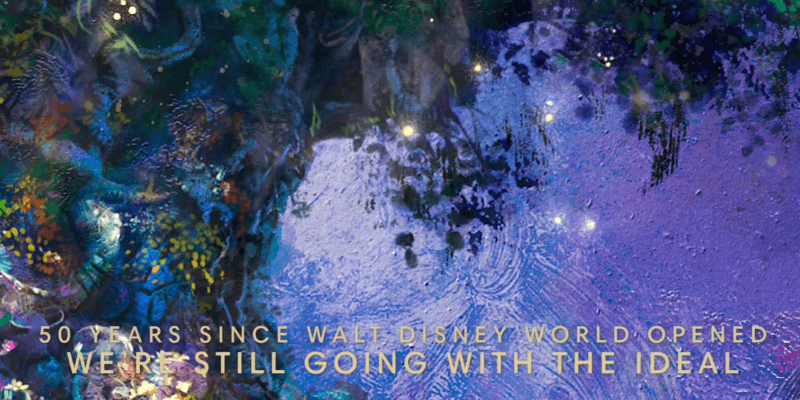 walt disney world 50th anniversary commercial