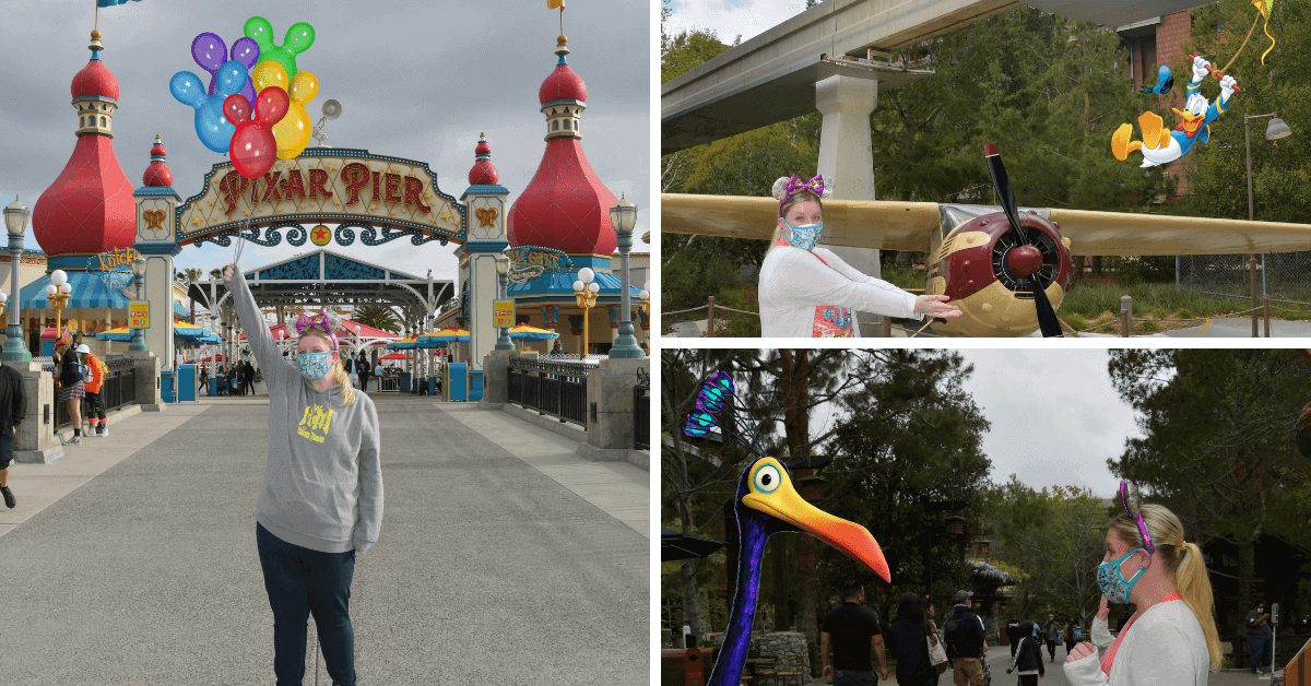 Multiple pictures of people posing for a camera