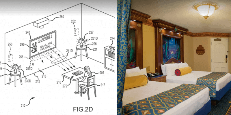 disney patent resort rooms