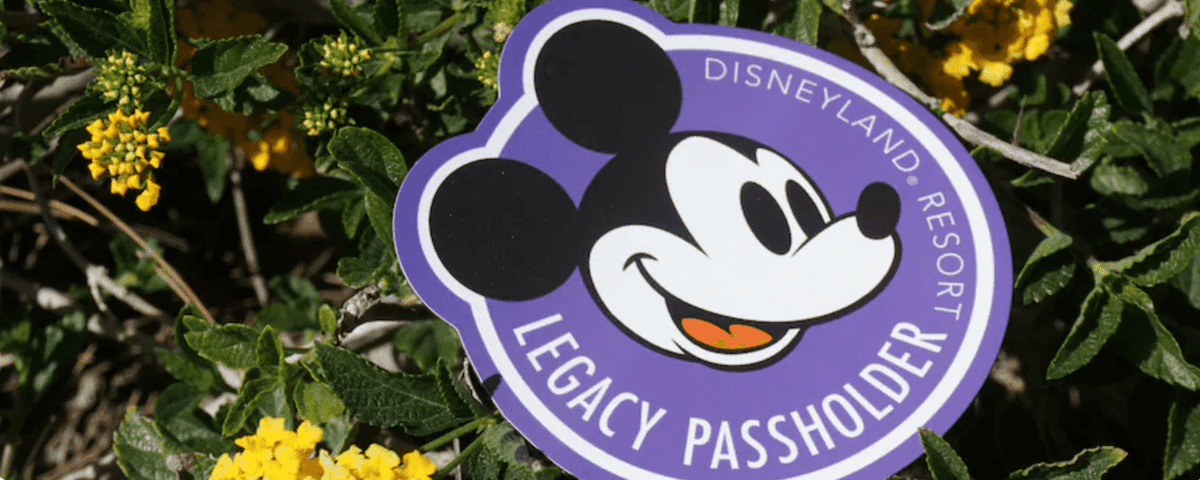 Disneyland Legacy Passholder