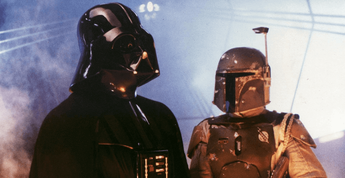 darth vader (left) and boba fett (right)