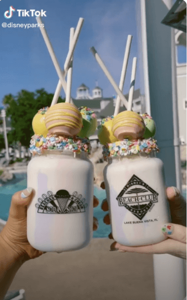 beaches n cream wildberry marshmallow freakshake milkshake