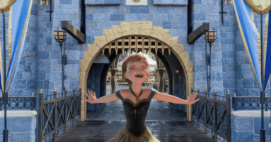Anna Frozen Castle