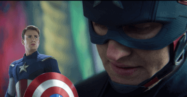 john walker and steve rogers as captain america