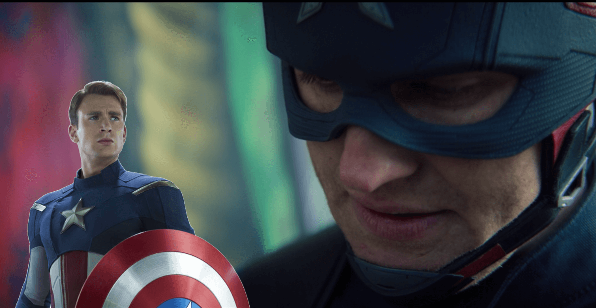 john walker and steve rogers as captain america