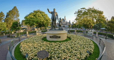 disneyland partners statue